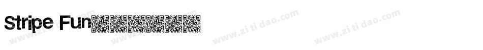 Stripe Fun字体转换